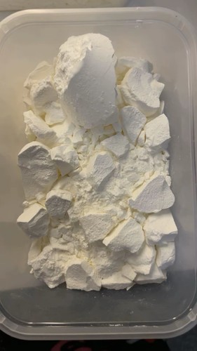 Cornstarch chunks argo asmr - cornstarch,