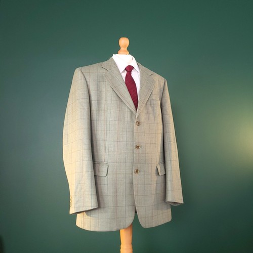 Daks tweed blazer jacket - daks,