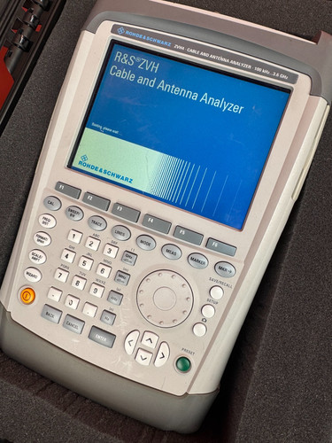 Rohde schwarz zvh4 6ghz - schwarz, 3.6ghz