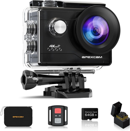 Apexcam action camera - action, 4k