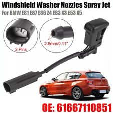 WINDSCREEN WASHER NOZZLE JET 61667110851 FOR BMW X5 X3 E53 E81 E83 E87 E82 E85
