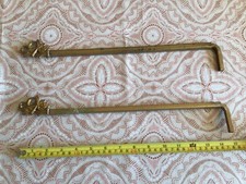 2 Vintage Swing Arm Curtain