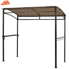 7' Coffee Patio Awning Canopy