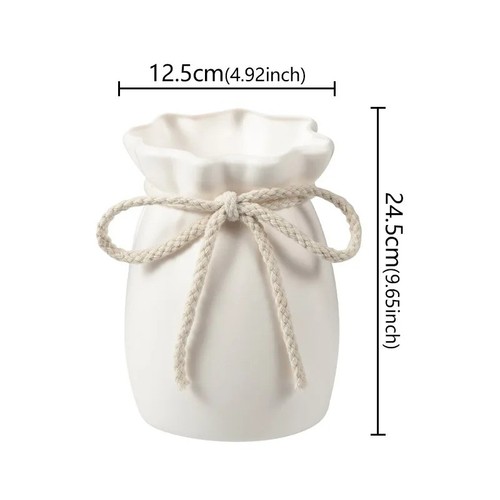 1pc bow design plastic flower - 1pc,