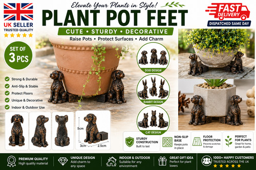 3pcs flower pot feet - feet, stand