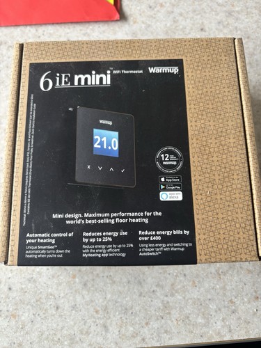 Warmup thermostat 6ie mini - warmup,
