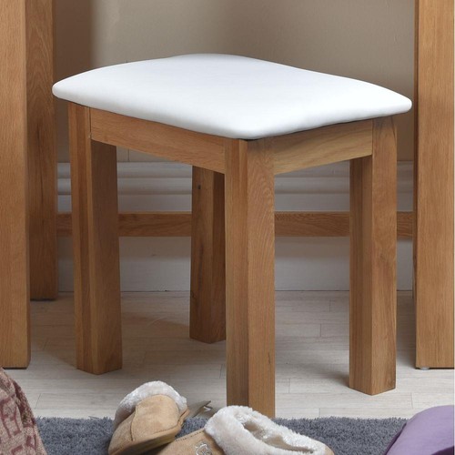Solid oak dressing table - oak,