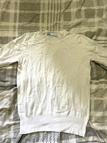 Zara white knit - zara,