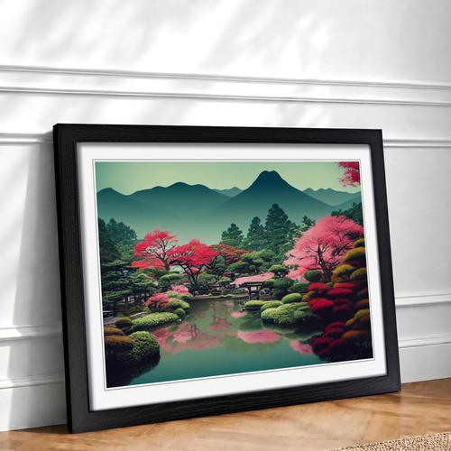 Traditional japanese mountains - japanese,