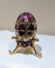Small fabergé style enameled - small,