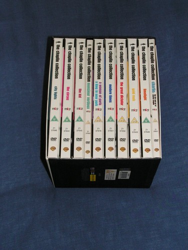Charlie chaplin collection dvd - charlie,