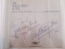 Margot Fonteyn Arias Signed