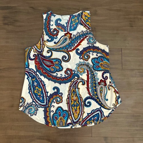 Van heusen sleeveless blouse - van,
