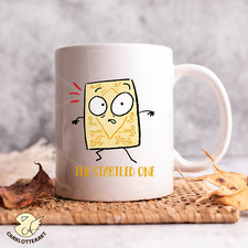 Custard Cream the Startled ceramic 10oz mug gift secret santa funny coworker mug