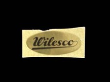 New Wilesco Logo Oval Sticker