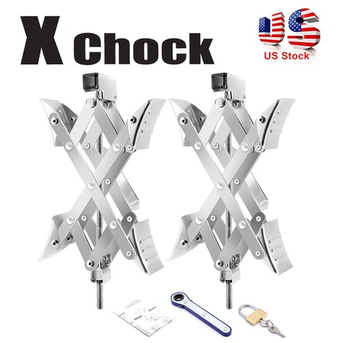 Chock wheel stabilizer - 2x,