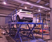 Hydraulic scissor lift car ramp used (Morn Lift)