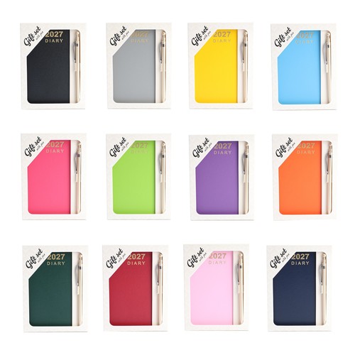 2027 diary pen slim size - diary, &