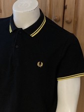 FRED PERRY black with yellow