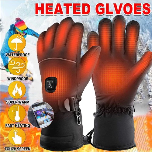 Electric heated gloves - heated,