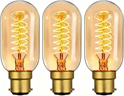 40w b22 vintage edison light - 40w,