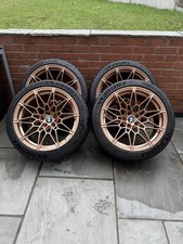 Genuine BMW 826M Competition 19 20 Forged Alloy Wheels M3 M4 G80 Pilot Sport 4S