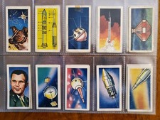 21 Lyons Maid Space Exploration Trading Cards (1963)