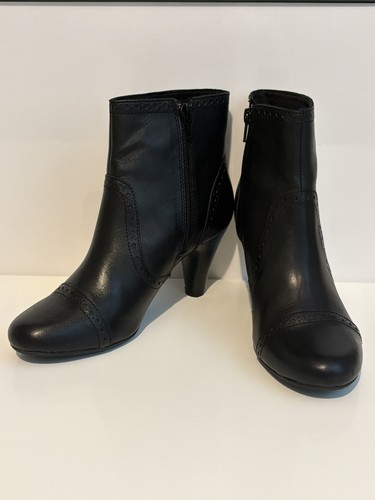 Clarks women black leather - women’s,