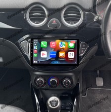 Apple CarPlay For Vauxhall Corsa E 2015-19 Adam Car Stereo Radio Android GPS SAT