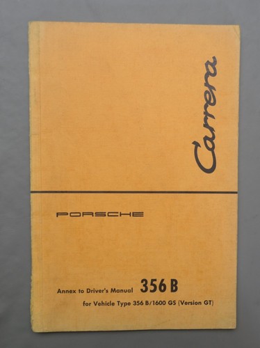 Porsche 356b carrera 1600 - porsche,