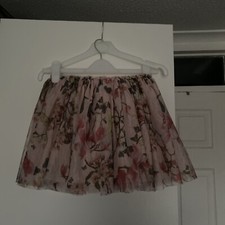 Next Girls Skirt Age 9 Multi Pink Good Condition