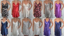 SATIN SHORT CHEMISE NIGHT