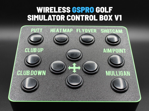 Wireless gspro golf simulator - wireless,