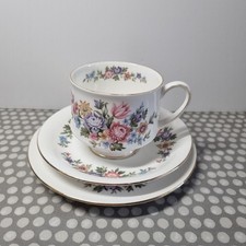 Paragon Bone China "Lavinia" Tea Trio