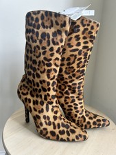 Zara Ladies Leather Leopard