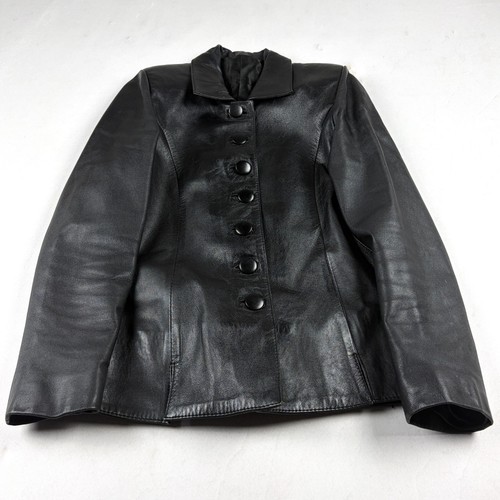 Vintage black leather - vintage,