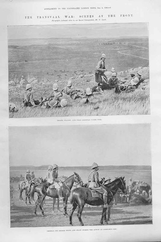 Original old antique print - antique,