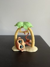 Littlest Pet Shop Monkey Tree Swing 655 Realistic Eyes Rare Glass Plastic Eyes