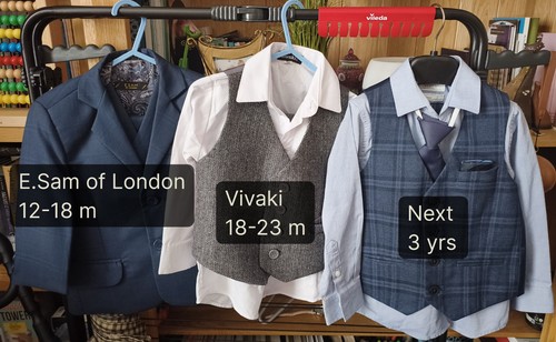 Next boys blue waistcoat size - next,
