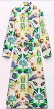 ZARA NEW MIDI BELTED FLORAL