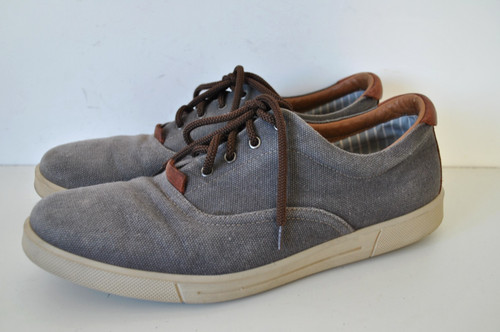 Grey textile lace men - lace, up