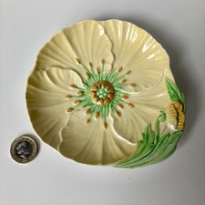 VINTAGE 1950's CARLTON WARE AUSTRALIAN DESIGN YELLOW BUTTERCUP DISH