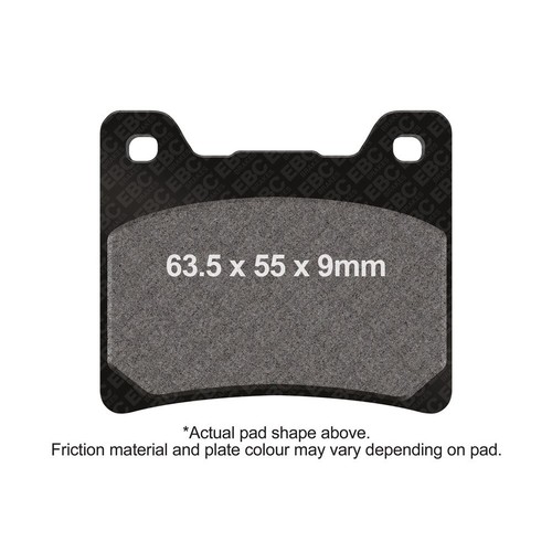 Ebc pad semi - ebc, sintered