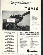 BOAC 1961 DE HAVILLAND COMET