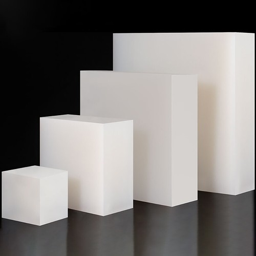 White solid silicone - silicone, rubber
