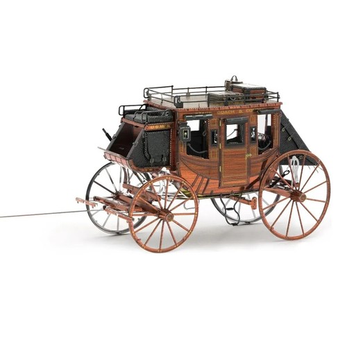 Carriage metal puzzle - metal, model