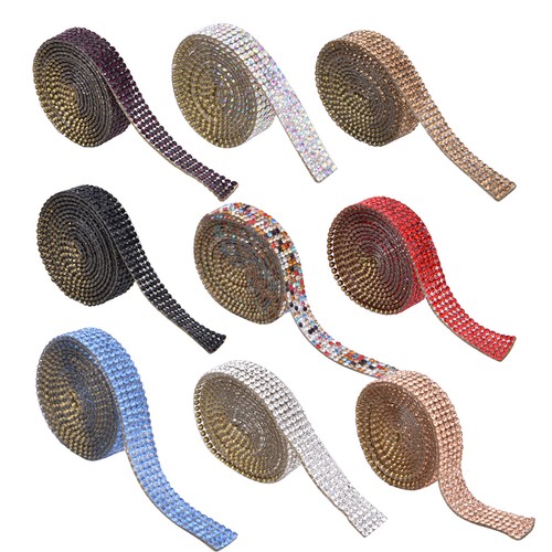 Rows rhinestone trim - 5,