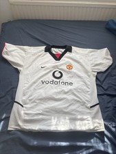 Manchester United Retro Away Kit 02/03 Scholes Shirt Size XL Men’s Shirt