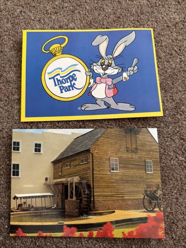 Vintage thorpe park postcards - vintage,