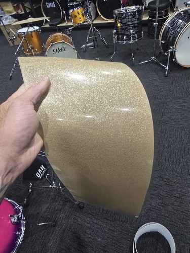 Dfp drum wrap - -, champagne